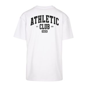 Oversize Shirt "Athletic Club Shirt" white