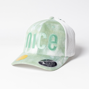 NICE Cap mint/white